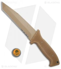 CRKT M60 16NKD Large Fixed Blade Tanto Knife Desert Tan (6.13" Tan Serr) 7 CRKT M60 16NKD Large Fixed Blade Tanto Knife Desert Tan (6.13" Tan Serr) -CRKT Store CRKT M60 16NKD Large Tanto Desert Tan Tan Serr M60 16NKD BHQ 9953 jr bottlecap