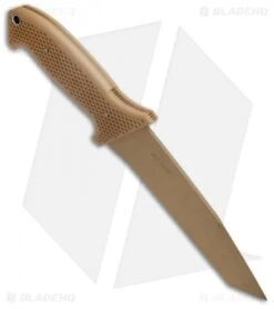 CRKT M60 16NKD Large Fixed Blade Tanto Knife Desert Tan (6.13" Tan Serr) 5 CRKT M60 16NKD Large Fixed Blade Tanto Knife Desert Tan (6.13" Tan Serr) -CRKT Store CRKT M60 16NKD Large Tanto Desert Tan Tan Serr M60 16NKD BHQ 9953 jr spine
