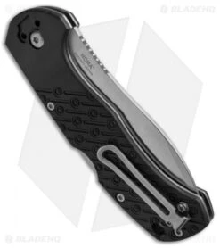 CRKT Noma Lock Back Knife Black GFN (3.3" Satin) 2815 -CRKT Store CRKT Noma LB Black GFN 2815 BHQ 51851 jr side