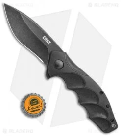 CRKT Onion Foresight Spring Assisted Knife GRN (3.5" Black) K221KKP -CRKT Store CRKT Onion Foresight SA GRN Black K221KKP BHQ 119383 jr bottlecap