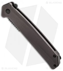 CRKT Onion Helical Liner Lock Knife Black Aluminum (3.52" Black D2) K500GKP -CRKT Store CRKT Onion Helical LL Tanto Aluminum Black K500GKP BHQ 92301 jr spine