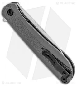 CRKT Onion Slacker Liner Lock Field Strip Knife Aluminum (3.32" Satin) K350KXP -CRKT Store CRKT Onion Slacker LL Field Strip Aluminum Satin K350KXP BHQ 92299 jr side