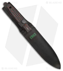 CRKT Onion Throwing Knives 3-Piece Set Black (6.25" Black/Red) -CRKT Store CRKT Onion Throwing Knives 3 Piece Set Black BHQ 178672 jr sheath