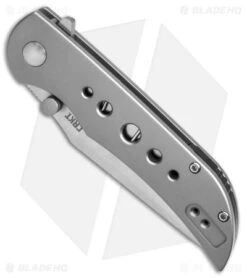 CRKT Oxcart Frame Lock Assisted Knife Stainless Steel (3.05" Satin) 6135 -CRKT Store CRKT Oxcart FL Assisted Knife Stainless Steel 3in Satin BHQ 145865 td spine