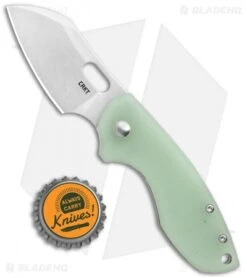 CRKT Pilar Frame Lock Knife Natural G-10 BHQ Exclusive (2.4" Stonewash D2) -CRKT Store CRKT Pilar FL Natural G 10 SW BHQ 113632 jr bottlecap