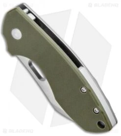 CRKT Pilar Frame Lock Knife OD Green G-10 (2.4" Satin D2) 5311D2D -CRKT Store CRKT Pilar FL OD Green G 10 Satin 5311D2D BHQ 93244 jr spine