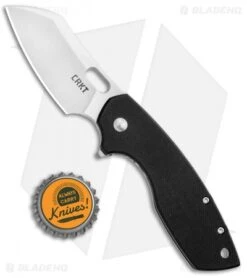 CRKT Pilar Large Frame Lock Flipper Knife Black G-10 (2.62" Satin) 5315G -CRKT Store CRKT Pilar Large FL Black G 10 Satin 5315G BHQ 92280 jr bottlecap