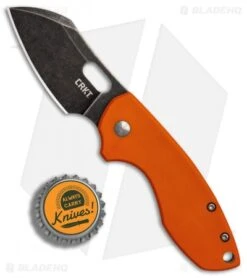 CRKT Pilar Frame Lock Knife Orange G-10 (2.4" Black SW) 5311GKG 11 CRKT Pilar Frame Lock Knife Orange G-10 (2.4" Black SW) 5311GKG -CRKT Store CRKT Pilar Orange G10 Acid SW BHQ 84147 er bottlecap
