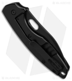 CRKT Pilar III Frame Lock Knife Hammered Texture Black G-10 (2.97" Black) -CRKT Store CRKT Pillar III FL Hammered Texture Black G10 Folding Knife 2in Black BHQ 180916 td side