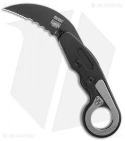 CRKT Provoke Kinematic Morphing Karambit Folding Knife (2.4" Serr) 4040V -CRKT Store CRKT Provoke Kinematic Morphing Karambit Serr 4040V BHQ 103620 jr left