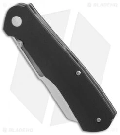CRKT Radic Spring Assisted Knife Black G-10 (3.3" Satin) 6040 -CRKT Store CRKT Radic Black G10 satin BHQ 76682 er spine