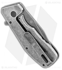 CRKT Razelcliffe Compact Frame Lock Knife Stainless Steel (2.4" Black SW) 4021 -CRKT Store CRKT Razelcliffe Compact Frame Lock Knife Stainless Steel 2.4in Black SW 4021 BHQ 113911 LS Side