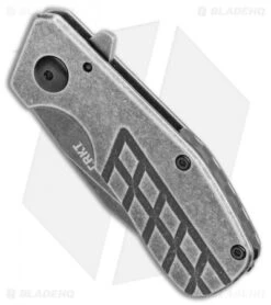 CRKT Razelcliffe Compact Frame Lock Knife Stainless Steel (2.4" Black SW) 4021 -CRKT Store CRKT Razelcliffe Compact Frame Lock Knife Stainless Steel 2.4in Black SW 4021 BHQ 113911 LS Spine