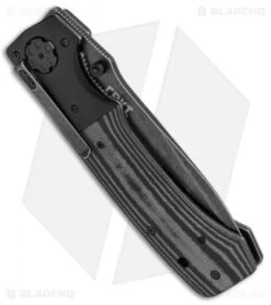 CRKT Ruger Knives All-Cylinders +P Liner Lock Knife G-10 (5" Black SW) R2003K -CRKT Store CRKT Ruger All Cylinders P LL G 10 Black SW R2003K BHQ 52576 jr side