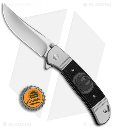 CRKT Ruger Knives Hollow-Point Frame Lock Knife (3.125" Satin) R2302 4 CRKT Ruger Knives Hollow-Point Frame Lock Knife (3.125" Satin) R2302 - Image 4