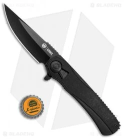 CRKT Ruger Knives Lerch RTD Liner Lock Knife (3.67" Black) R4801K -CRKT Store CRKT Ruger Knives Lerch RTD LL Black R4801K BHQ 76848 jr bottlecap