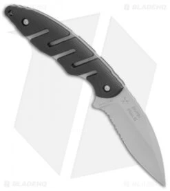 CRKT Ryan Plan B Fixed Blade Knife Zytel (2.8" Bead Blast Serr) 2813 -CRKT Store CRKT Ryan Plan B zytel bb serr 2813 BHQ 69080 er side