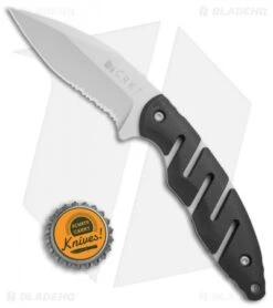 CRKT Ryan Plan B Fixed Blade Knife Zytel (2.8" Bead Blast Serr) 2813 -CRKT Store CRKT Ryan Plan B zytel bb serr 2813 BHQ 69080 er size