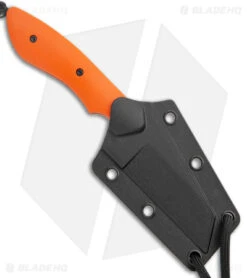 CRKT S.P.I.T. Knife Small Pocket Inverted Tanto Orange G-10 (2.15" Stonewash) -CRKT Store CRKT S.P.I.T. Knife Small Pocket Inverted Tanto Orange G 10 SW BHQ 178656 jr sheath