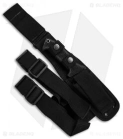 CRKT M60-14PK SOTFB Fixed Blade Knife (4.38" Black Serr) -CRKT Store CRKT SOTFB Black Serr M60 14PK BHQ 49847 jr sheath