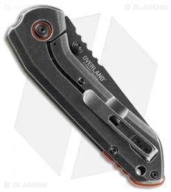 CRKT Schwarz Overland Frame Lock Knife OD Green G10 (2.99" Stonewash) 6280 -CRKT Store CRKT Schwarz Overland FL OD Green G 10 SW 6280 BHQ 103632 jr side