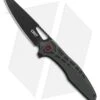 CRKT Schwarz Thero Liner Lock Knife Black GFN (3" Black) 6290