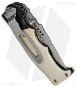 CRKT The Natural 2 Spring Assisted Knife White Bone & G-10 (3.25" Plain) 7080 -CRKT Store CRKT The Natural 2 White Bone G 10 7080 BHQ 68538 jr side