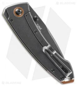 CRKT Burnley Tuna Frame Lock Knife Green G-10 (3.25" Black) 2520 -CRKT Store CRKT Tuna 2290 BHQ 103911 jr SIDE