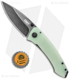 CRKT Tuna Frame Lock Blade HQ Exclusive Knife Natural G-10 (3.25" Smokewash D2) -CRKT Store CRKT Tuna FL Natural G 10 Smokewash 2520JKD2 BHQ 114002 jr bottlecap
