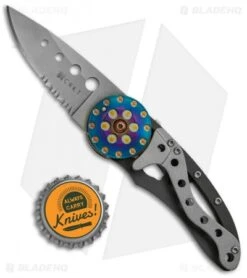 CRKT Van Hoy Snap Fire Folding Knife (2.3" Bead Blast Serr) 5011 -CRKT Store CRKT Van Noy Snap Fire BB Serr 5011 BHQ 68533 jr bottlecap
