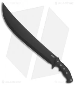 CRKT Onion ChanceInHell Machete Fixed Blade Knife (18" Black) K918KKP