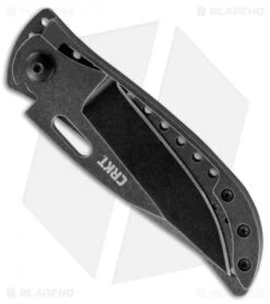 CRKT Desta Lock Back Folding Knife (2.50" Black Stonewash) 2784 -CRKT Store CRKT desta 2784 er spine