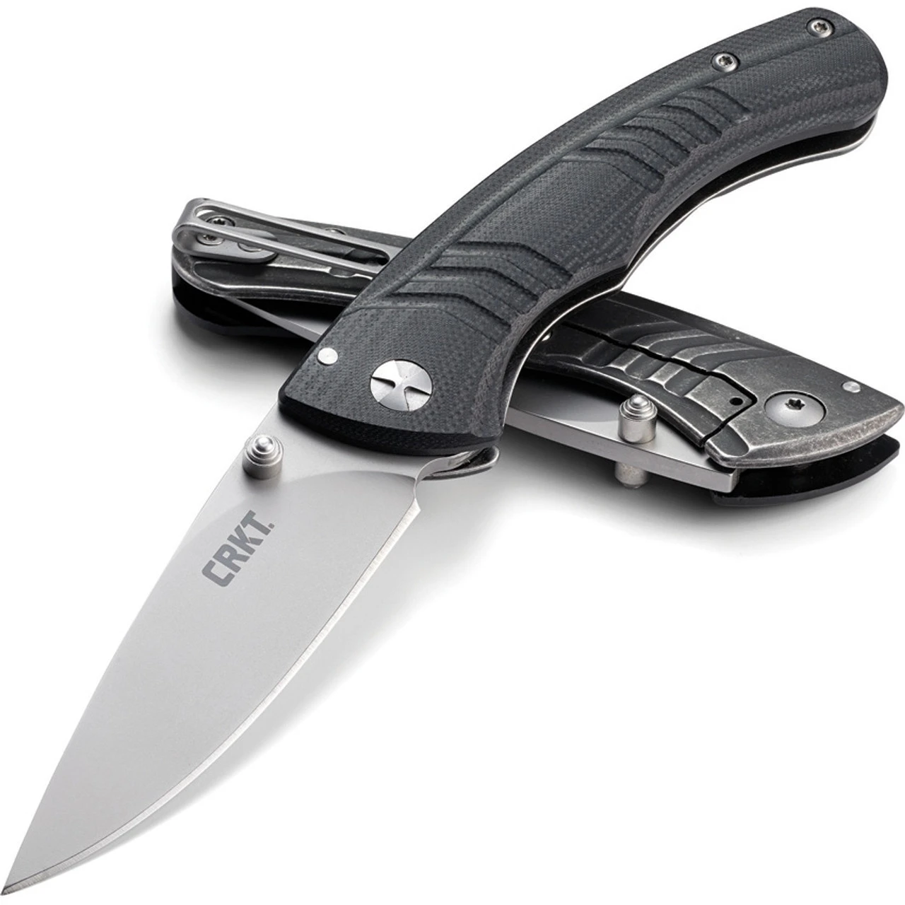 CRKT Full Throttle Framelock A/O CR7031, 2.902" 8Cr13MoV Plain Blade, Black G10 Front W/ 2Cr13 SS Back Handle 3 CRKT Full Throttle Framelock A/O CR7031, 2.902" 8Cr13MoV Plain Blade, Black G10 Front W/ 2Cr13 SS Back Handle - Image 3