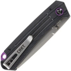 CRKT Montosa Linerlock CR7115, 3.246" 8Cr13MoV Plain Blade, Black G10 Handle -CRKT Store Montosa Linerlock 2 26674.1579288531