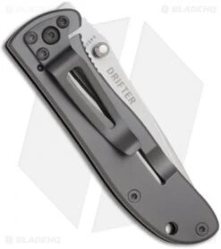 CRKT Drifter Frame Lock Knife Stainless Steel (2.875" Satin) 6450S 3 CRKT Drifter Frame Lock Knife Stainless Steel (2.875" Satin) 6450S -CRKT Store crkt 6450s drifter stainless back