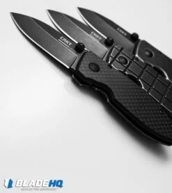 CRKT Burnley Squid Frame Lock Knife (2.25" Black SW) 2490KS -CRKT Store crkt burnley squid cf grid bsw white dl