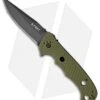 CRKT Hammond Cruiser LAWKS Liner Lock Knife OD Green (3.75" Black) 7904DKG