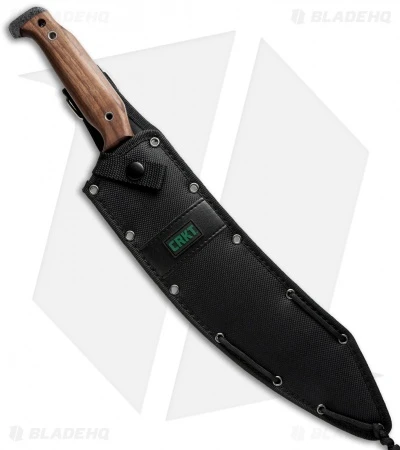 CRKT Liong Mah-Chete Fixed Blade Knife Walnut (12" Two-Tone) 3100 2 CRKT Liong Mah-Chete Fixed Blade Knife Walnut (12" Two-Tone) 3100 - Image 2