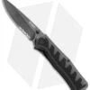 CRKT Ruger Knives Crack Shot: Compact A/O Knife (3.5" Black SW Serr) R1202K