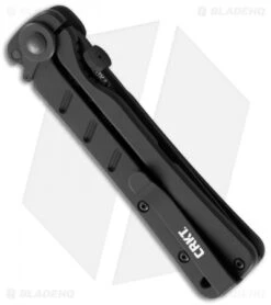 CRKT Shizuka Noh Ken Frame Lock Knife G-10 (3.75" Black) 2926 -CRKT Store crkt shizuka noh ken feature 2926 side