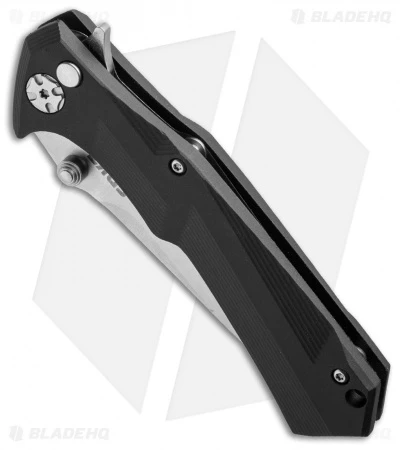 CRKT Tighe Tac Two Tanto Flipper Button Lock Knife GRN (3.25" Satin) 5235 2 CRKT Tighe Tac Two Tanto Flipper Button Lock Knife GRN (3.25" Satin) 5235 - Image 2