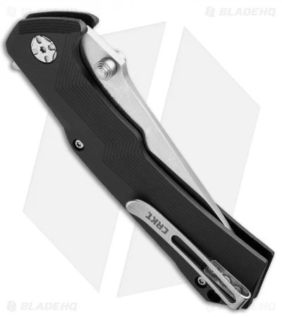 CRKT Tighe Tac Two Tanto Flipper Button Lock Knife GRN (3.25" Satin) 5235 3 CRKT Tighe Tac Two Tanto Flipper Button Lock Knife GRN (3.25" Satin) 5235 - Image 3