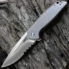 CRKT Columbia River, G.S.D. 3710, Liong Mah Design, 3.32" AUS 8 Combo Blade, Frame Lock