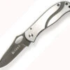 CRKT 6480 Pazoda, 2.6" 8Cr13MoV Plain Blade, SS Handle