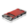 CRKT Inox Case 360, Fits IPhone 4 & 4S, Silver W/ Red Front