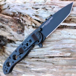 CRKT M16-02KS Framelock Tanto, 3.05" 12C27 Sandvik Plain Blade, Black Stainless Handle 5 CRKT M16-02KS Framelock Tanto, 3.05" 12C27 Sandvik Plain Blade, Black Stainless Handle -CRKT Store m16 02ks 89907.1566585933